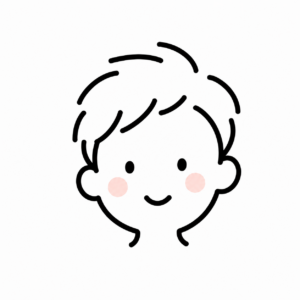 クジラの似顔絵