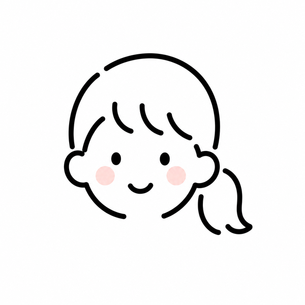 長女の似顔絵