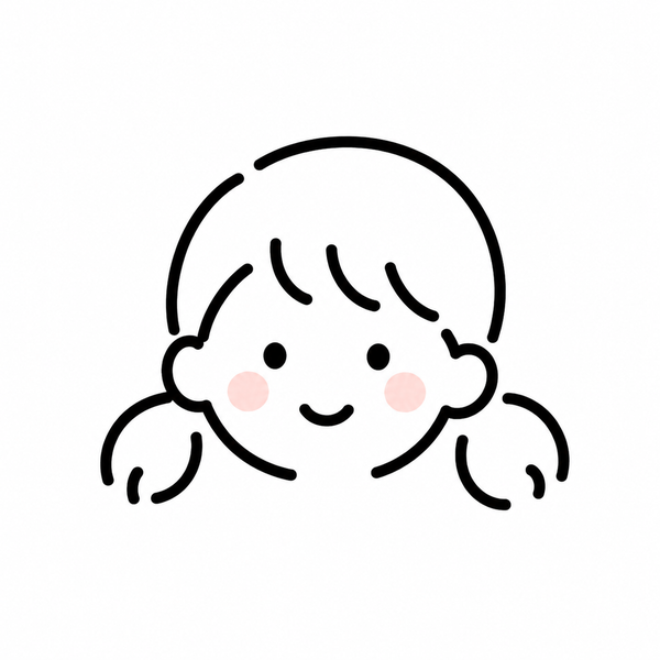 次女の似顔絵