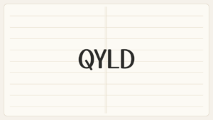 QYLDを売った話